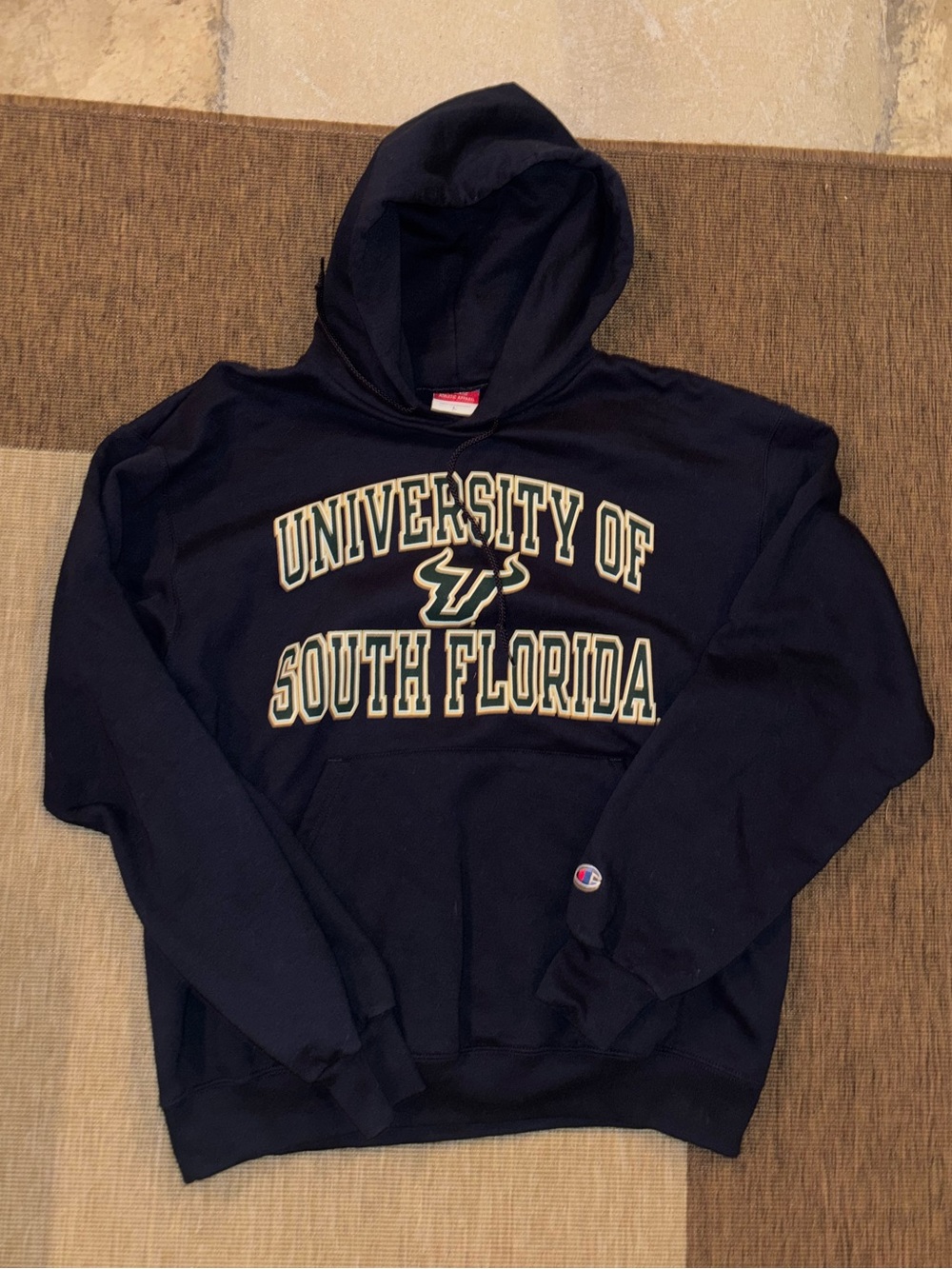 University of South Florida Black Hoodie Size L